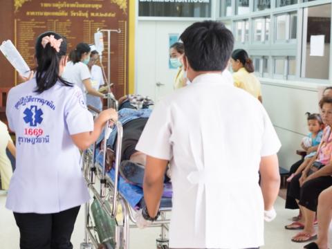 กิจกรรมซ่อมแผนอุบัติเหตุ 2561