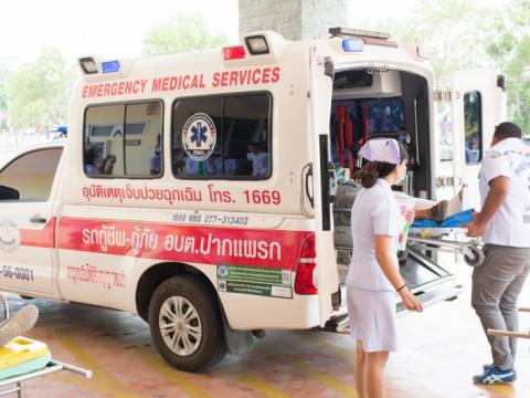 กิจกรรมซ่อมแผนอุบัติเหตุ 2561