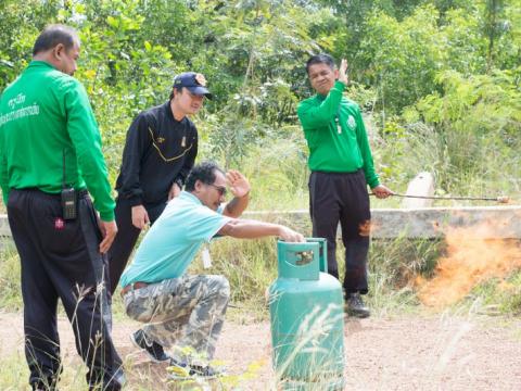 ซ่อมแผนป้องกันอัคคีภัย 2561