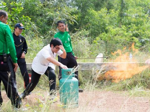 ซ่อมแผนป้องกันอัคคีภัย 2561