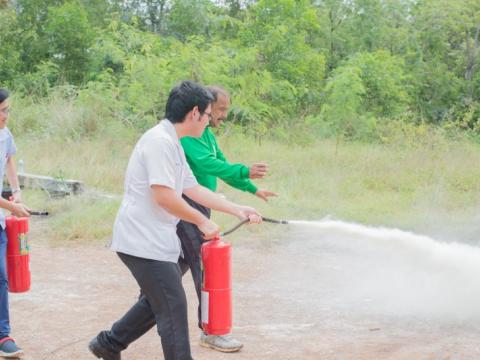 ซ่อมแผนป้องกันอัคคีภัย 2561