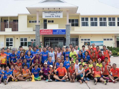 วิ่งสำรวจเส้นทาง วิ่งเพื่อโรงพยาบาลดอนสัก