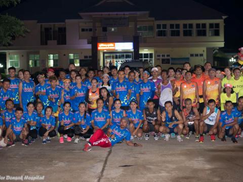 วิ่งสำรวจเส้นทาง วิ่งเพื่อโรงพยาบาลดอนสัก